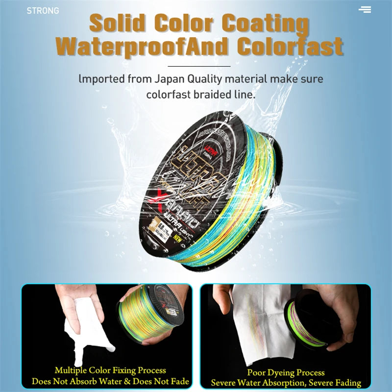 8-Strand Braided Fishing Line