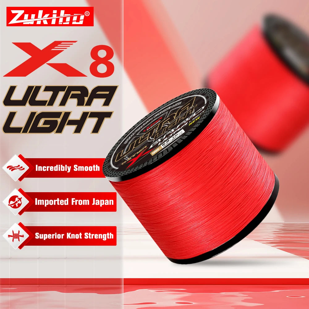 8-Strand Braided Fishing Line
