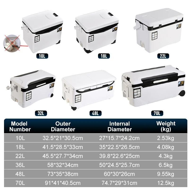 Portable Fishing Cooler Box